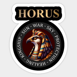 Egyptian God Horus Ancient Egyptian Mythology Sticker